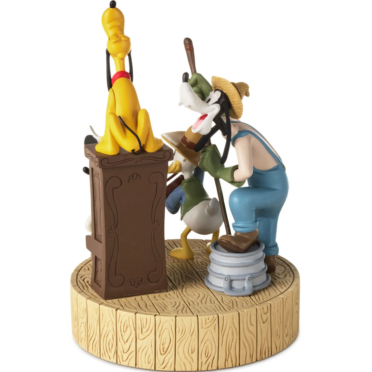 Disney Mickey Mouse and Friends Country Jamboree Musical Figurine, 7.5"