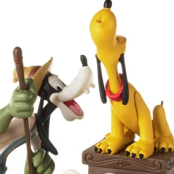 Disney Mickey Mouse and Friends Country Jamboree Musical Figurine, 7.5