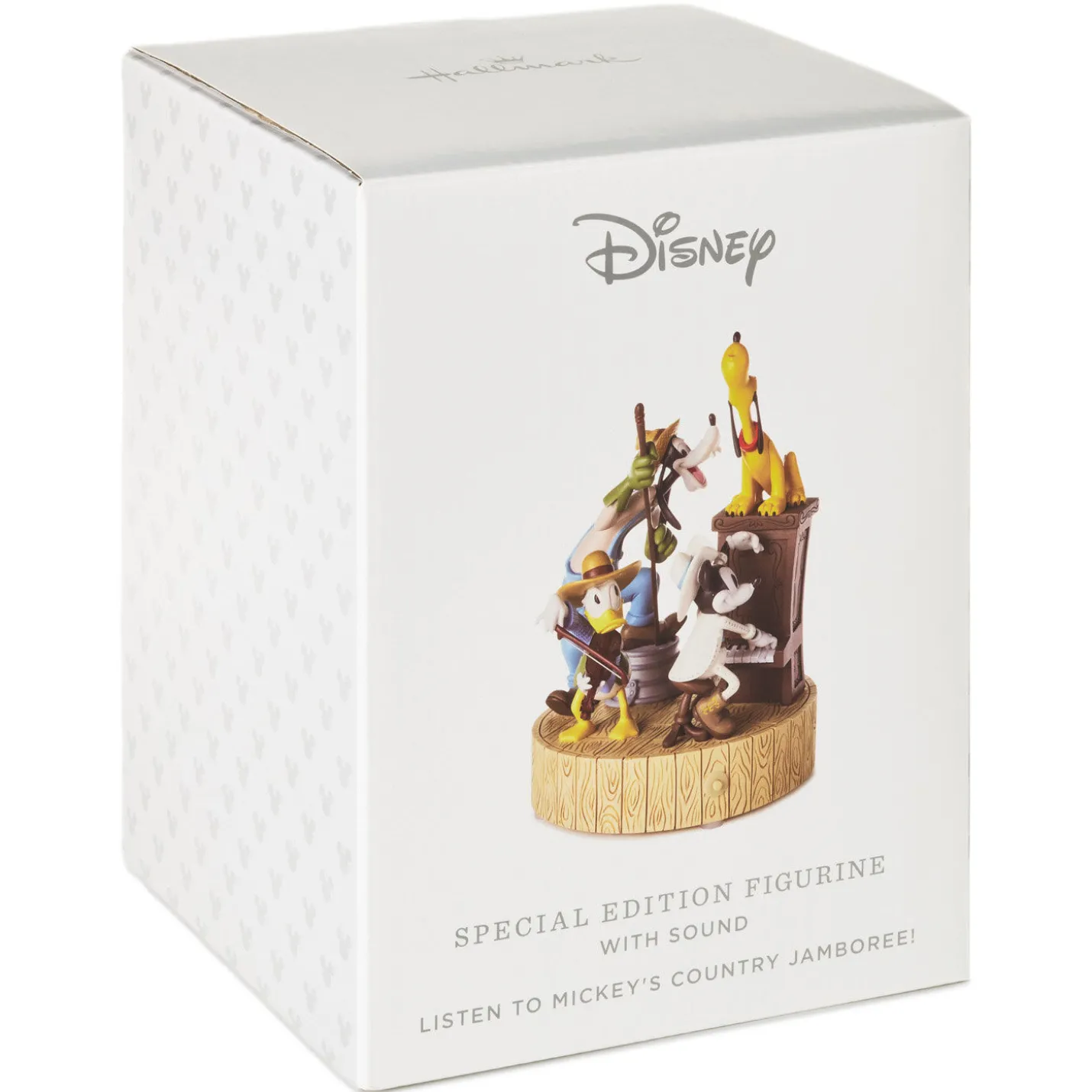 Disney Mickey Mouse and Friends Country Jamboree Musical Figurine, 7.5"