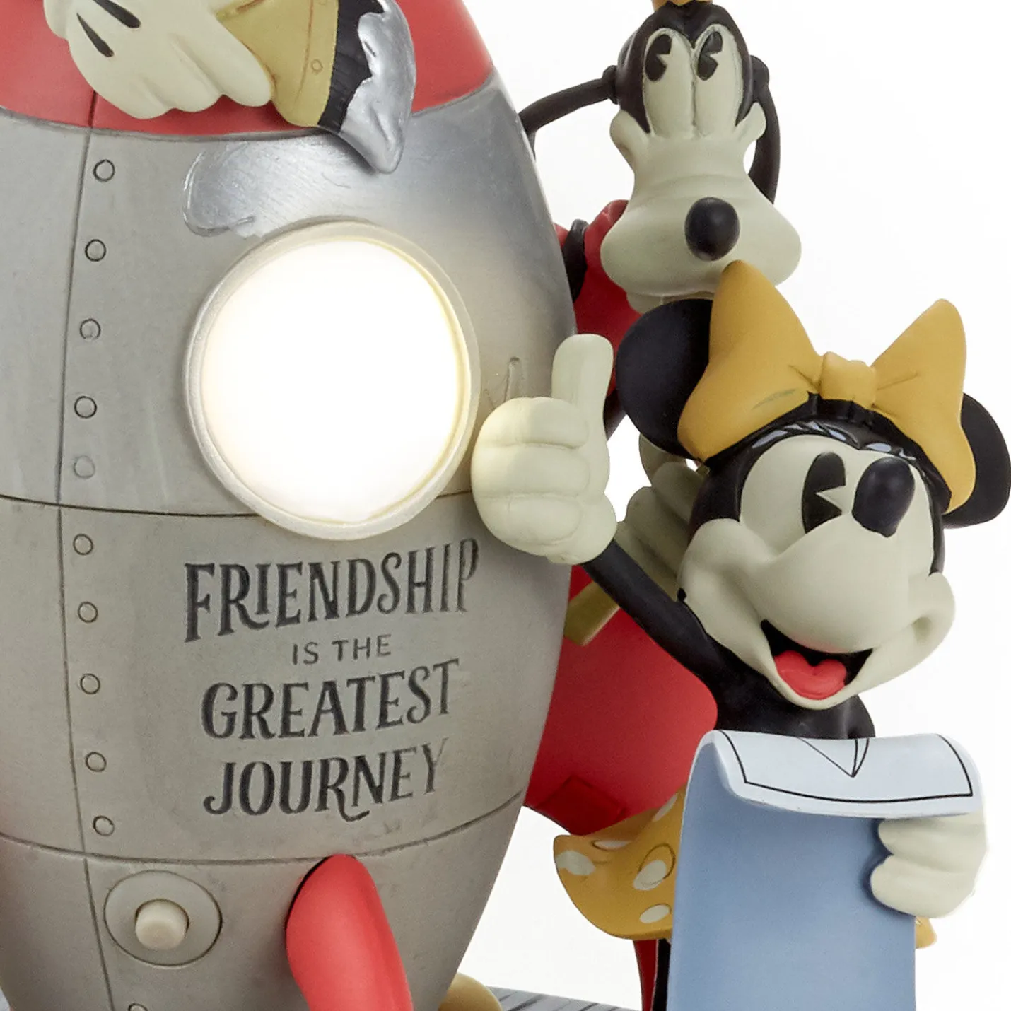 Disney Mickey Mouse and Friends Rocket Figurine With Light