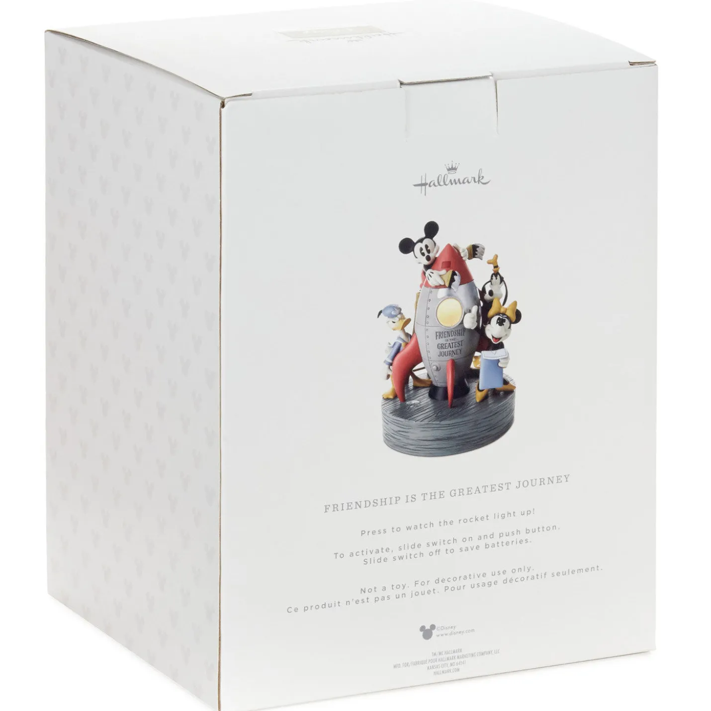Disney Mickey Mouse and Friends Rocket Figurine With Light
