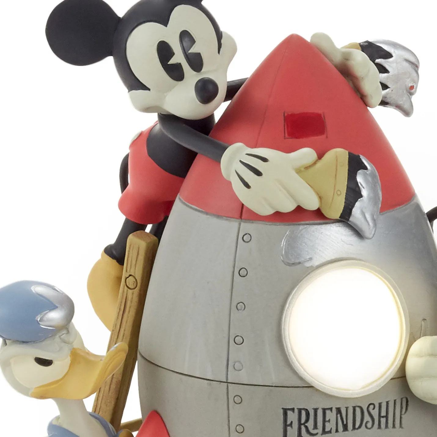 Disney Mickey Mouse and Friends Rocket Figurine With Light