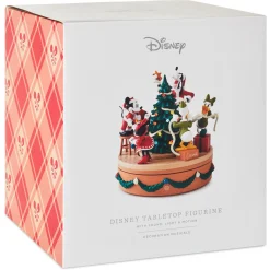 Disney Mickey Mouse and Friends Christmas Musical Figurine With Light and Motion
