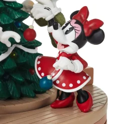 Disney Mickey Mouse and Friends Christmas Musical Figurine With Light and Motion