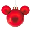 Disney Mickey Mouse Ears Icon Blown Glass Hallmark Ornament
