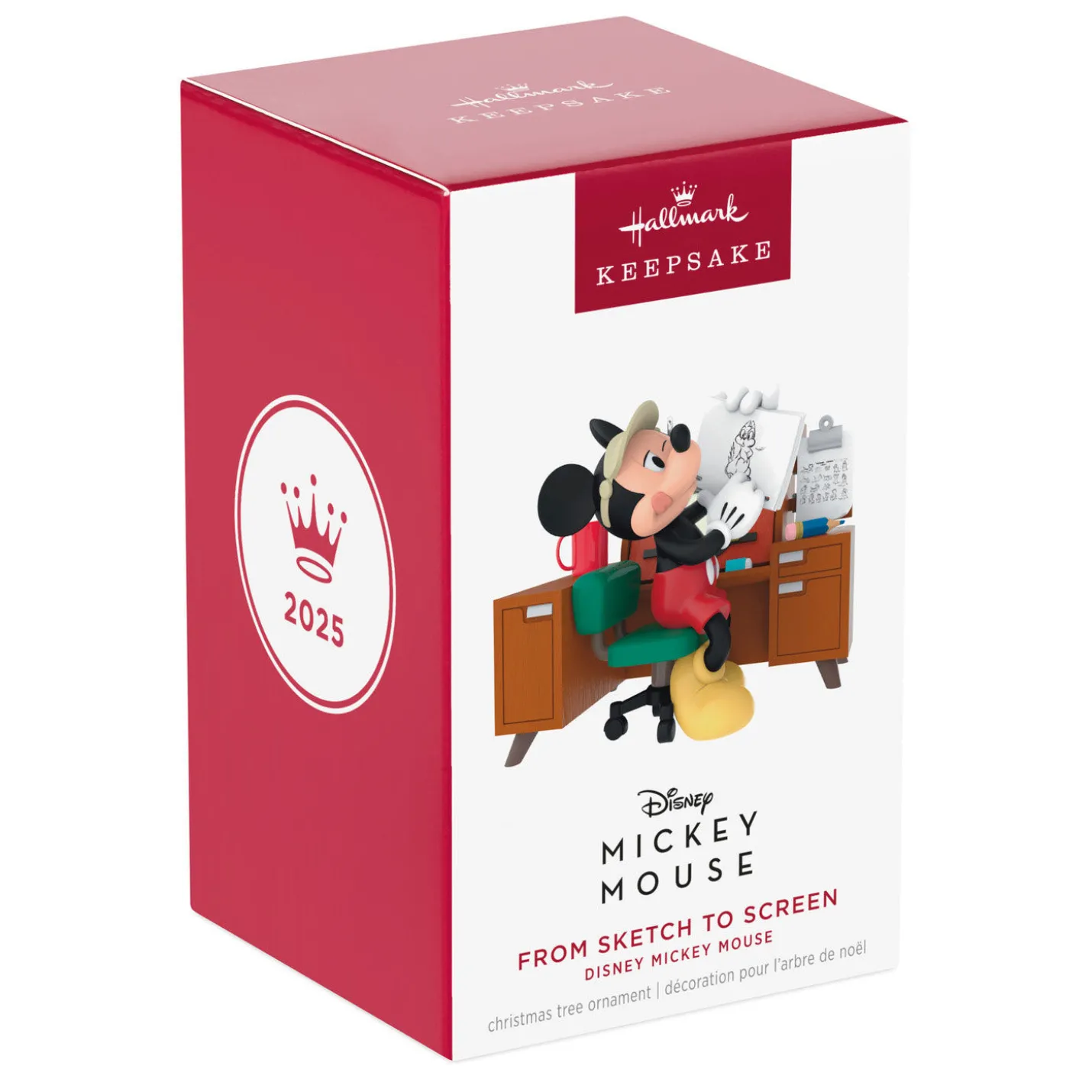 Disney Mickey Mouse From Sketch to Screen Ornament