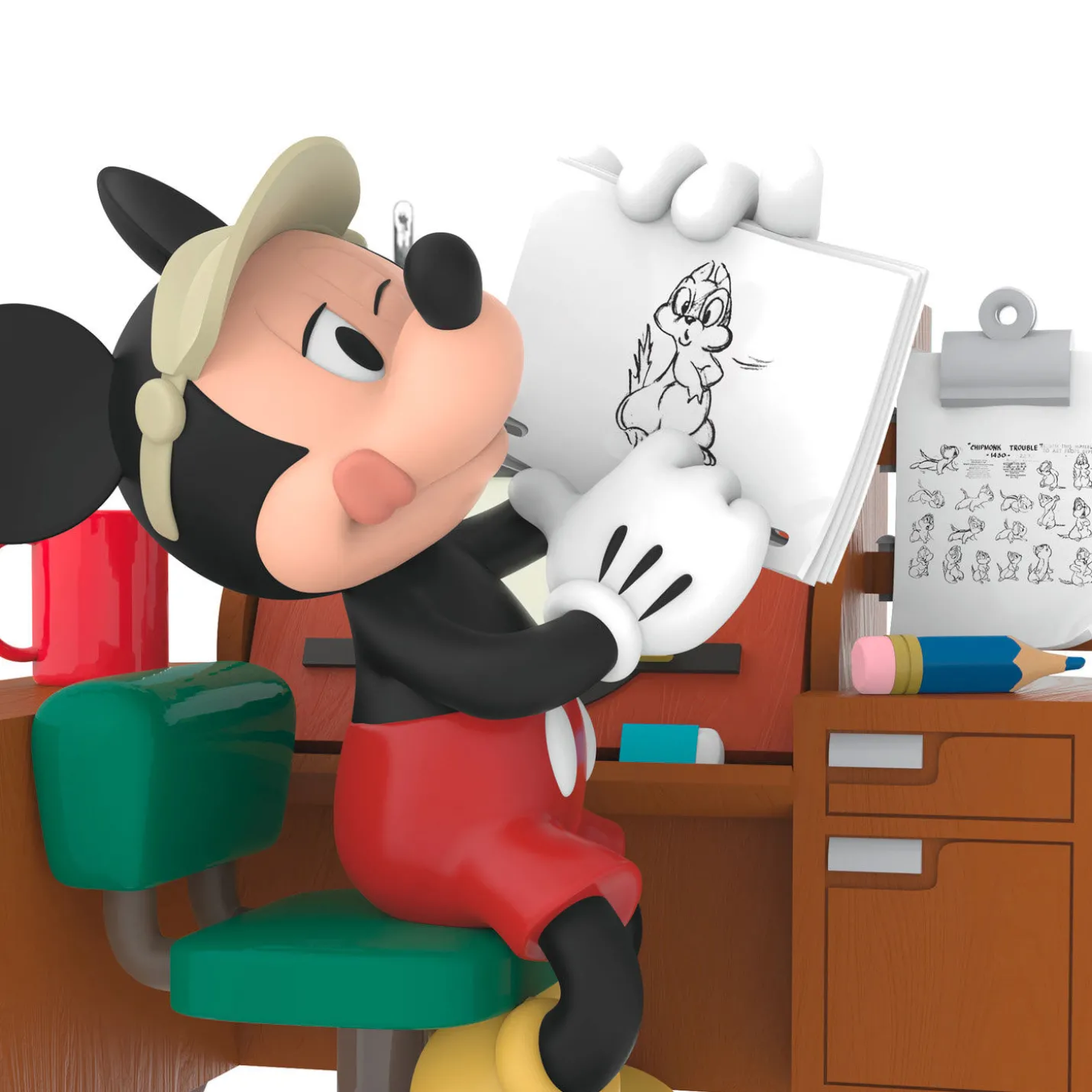 Disney Mickey Mouse From Sketch to Screen Ornament
