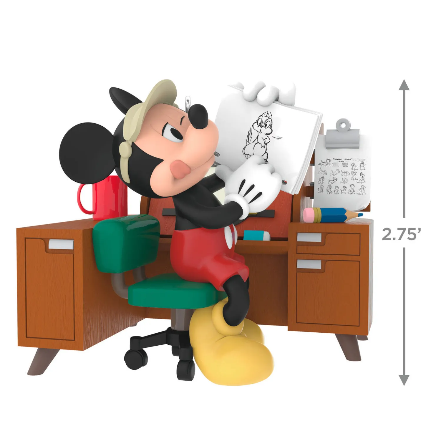 Disney Mickey Mouse From Sketch to Screen Ornament