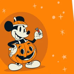 Disney Mickey Mouse Fun Moments and Sweet Memories Halloween Card