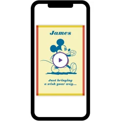 Disney Mickey Mouse Have a Happy Kind of Day Custom Card