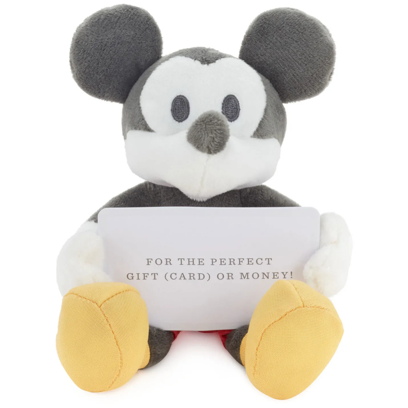 Disney Mickey Mouse Plush Gift Card Holder