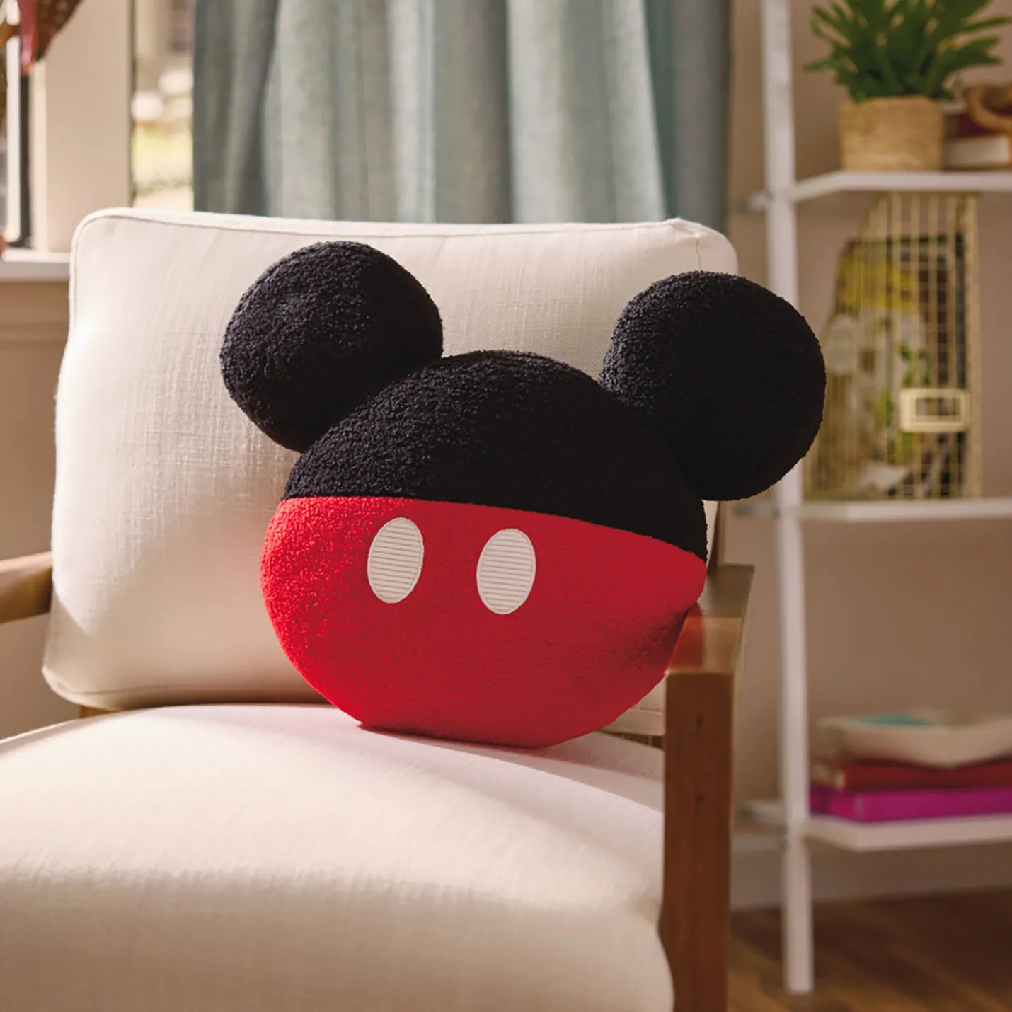 Disney Mickey Mouse Shaped Pillow