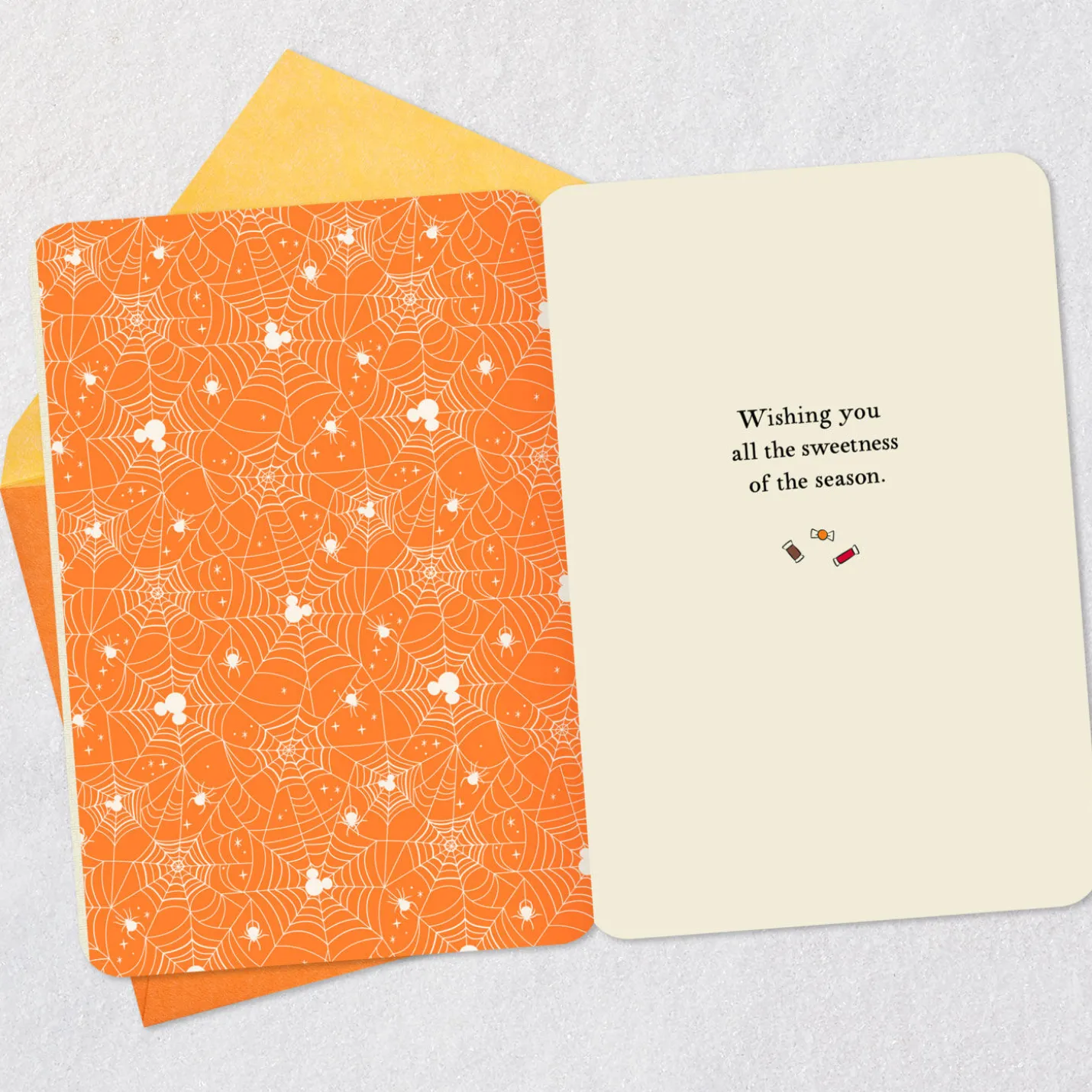 Disney Mickey Mouse Sweetness of the Season Halloween Card