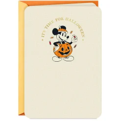 Disney Mickey Mouse Sweetness of the Season Halloween Card
