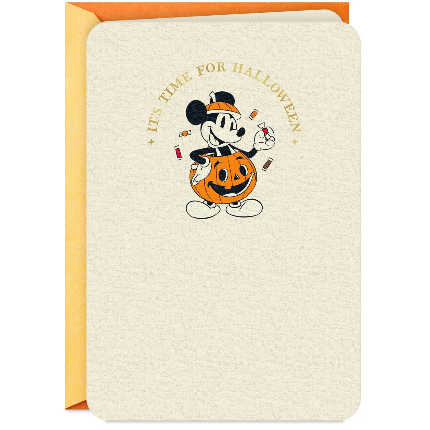 Disney Mickey Mouse Sweetness of the Season Halloween Card