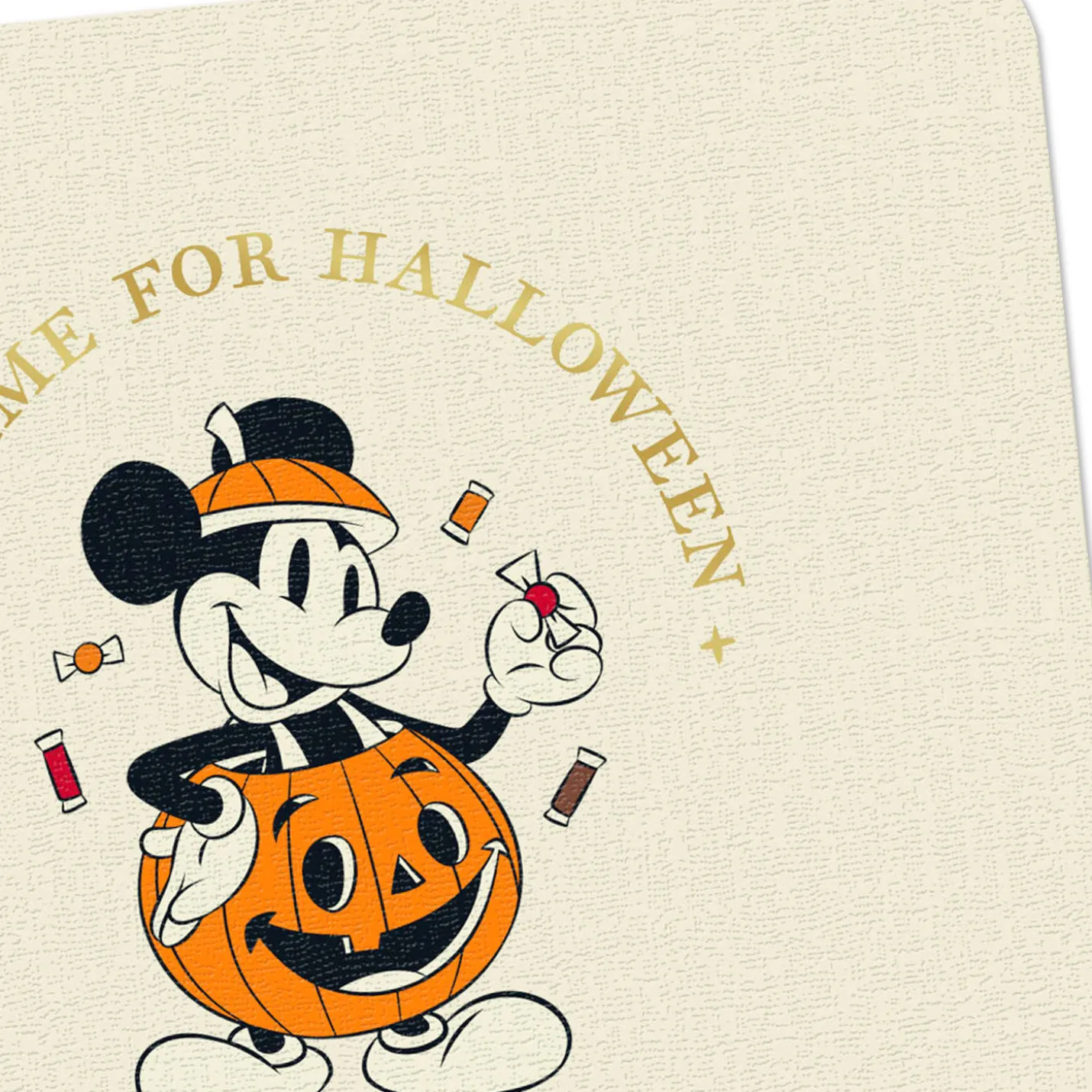 Disney Mickey Mouse Sweetness of the Season Halloween Card