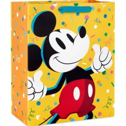 13" Disney Mickey Mouse Thumbs Up Large Gift Bag