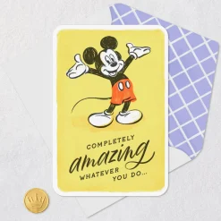 Disney Mickey Mouse You're Awesome and Amazing Card