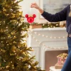 Disney Minnie Mouse Ears Icon Blown Glass Hallmark Ornament