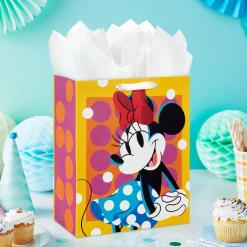 13" Disney Minnie Mouse Lotsa Dots Large Gift Bag