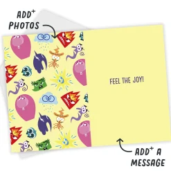 Disney/Pixar Inside Out Feel the Joy Custom Birthday Card