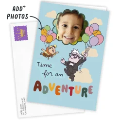 Disney/Pixar Up Time for an Adventure Custom Card