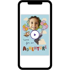 Disney/Pixar Up Time for an Adventure Custom Card