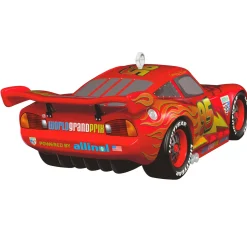 Disney/Pixar Cars 2 15th Anniversary Lightning McQueen Metal Ornament
