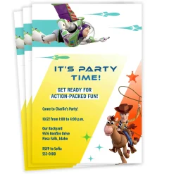 Disney/Pixar Toy Story Get Ready Birthday Invitation