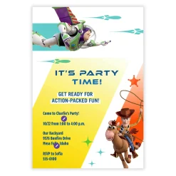 Disney/Pixar Toy Story Get Ready Birthday Invitation