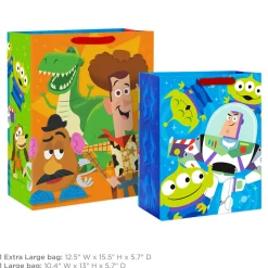 Disney/Pixar Toy Story Woody and Buzz 2-Pack Assorted Gift Bags