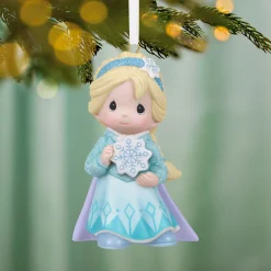 Disney Precious Moments Frozen Elsa Porcelain Ornament