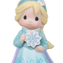 Disney Precious Moments Frozen Elsa Porcelain Ornament