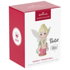 Disney Precious Moments Tinker Bell Porcelain Ornament