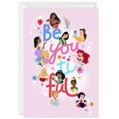 Disney Princess Be-you-tiful Custom Encouragement Card