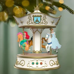 Disney Princess Dreams Go Round Musical Ornament With Light and Motion
