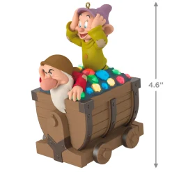 Disney Snow White and the Seven Dwarfs Off We Go! Musical Ornament With Light