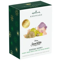 Disney Snow White and the Seven Dwarfs Dozing Dopey Ornament