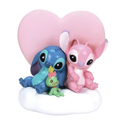 Disney Stitch and Angel Light-Up Figurine, 7"