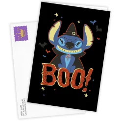 Disney Stitch Boo! Custom Halloween Card
