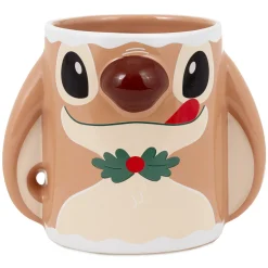 Disney Stitch Gingerbread Sculpted Mug, 20 oz.
