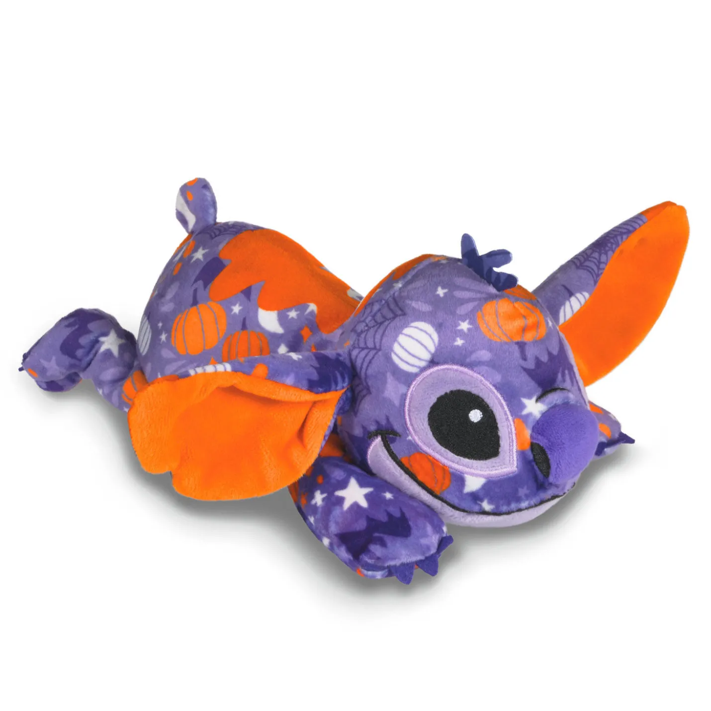 Disney Stitch Pumpkins and Bats Floppy Plush