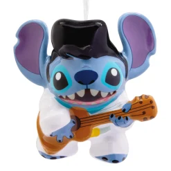 Disney Stitch Rock Star Stitch Shatterproof Hallmark Ornament