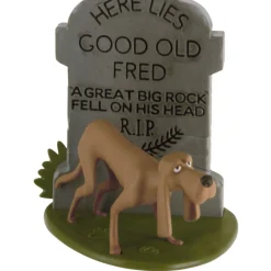 Disney The Haunted Mansion Caretaker and Dog Hallmark Ornaments, Set of 2