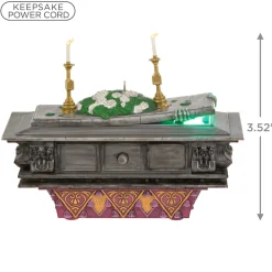 Disney The Haunted Mansion Collection The Coffin in the Conservatory Ornament With Light and Sound