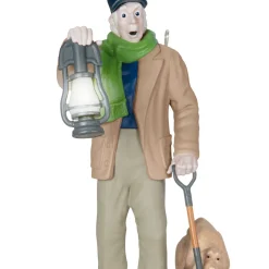 Disney The Haunted Mansion Collection The Caretaker and His Dog Ornament With Light and Sound