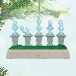 Disney The Haunted Mansion Collection The Singing Busts Ornament With Light and Sound