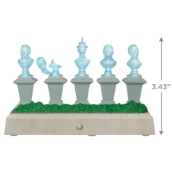 Disney The Haunted Mansion Collection The Singing Busts Ornament With Light and Sound