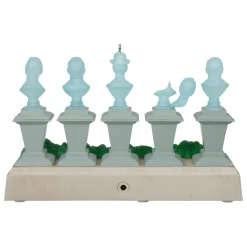 Disney The Haunted Mansion Collection The Singing Busts Ornament With Light and Sound
