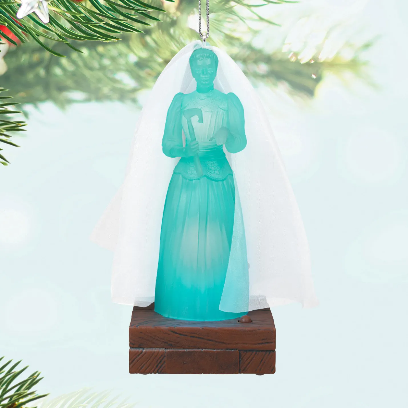 Disney The Haunted Mansion Collection Constance Hatchaway Ornament With Light and Sound